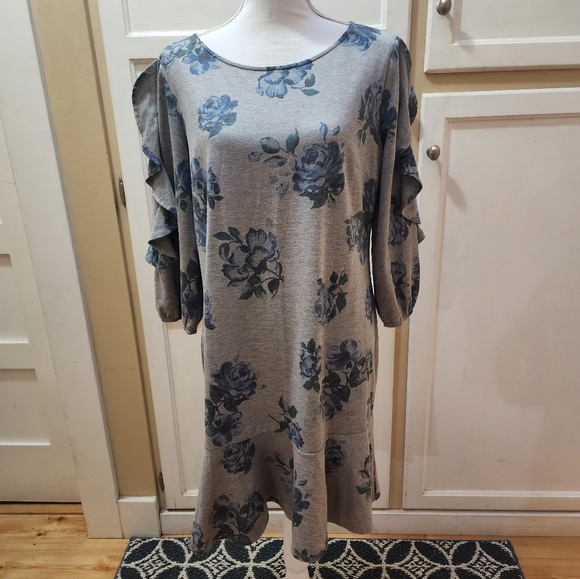 Westport Women's Floral Knee-length Dress - Picture 4 of 14